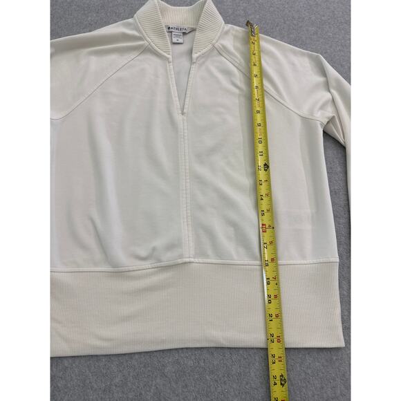 Athleta Eastbound Sweatshirt – Magnolia White, Size Medium - Picture 6 of 9